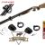 Verrou de pontet support mural pour arme longue chasseur et compagnie 1