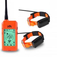 2 X Collier GPS sans abonnement Dog Trace X20 orange