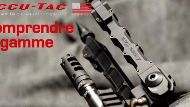 Comprendre la gamme de bipied Accu-Tac pour les armes de tir