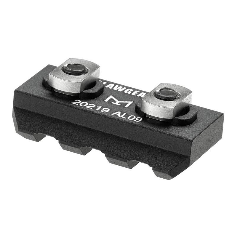 Adaptateur picatinny sur m lock clawgear 3 slots1