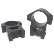 Anneaux lunette 30 mm shilba solide haut en aluminium t6n 1