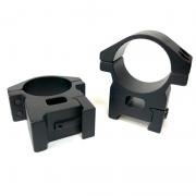Anneaux lunette 30 mm shilba solide haut en aluminium t6n