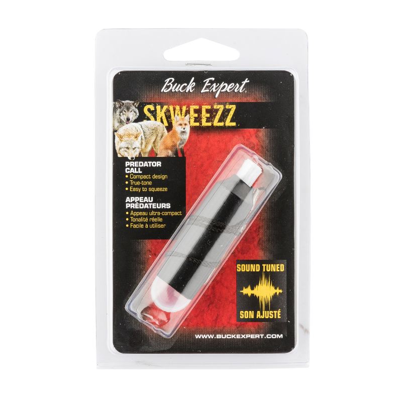 Appeau par pression souris pour chasse au renard buck expert1