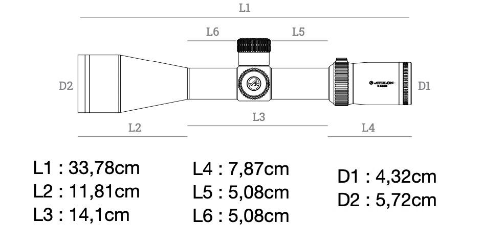 Athlon helos btr g2 4 20x50 dimensions