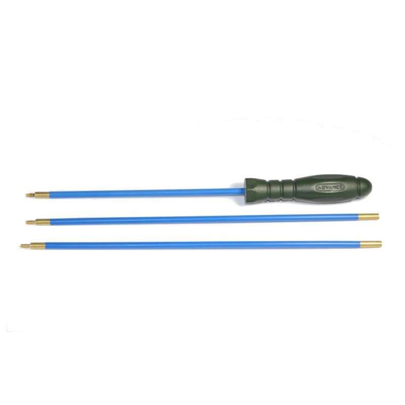 Baguette acier 80cm necessaire nettoyage carabine fusil