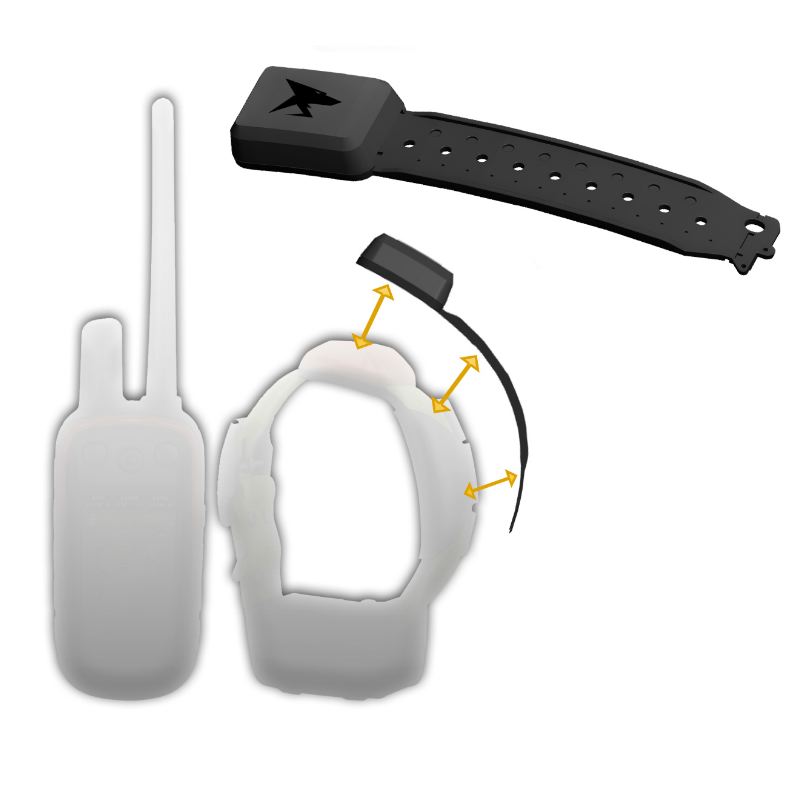 Balise gps supra rog classic pour collier garmin t t5 tt15 1