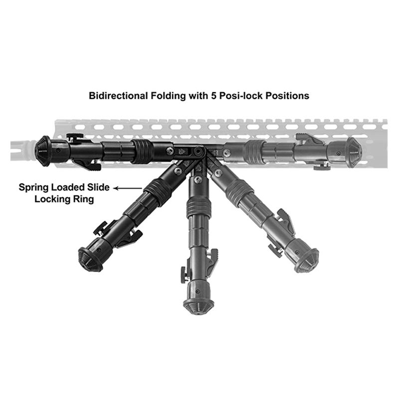 Bipied carabine compatible keymod pour ar15 et autres armes2