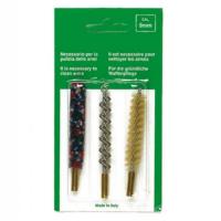 Blister de 3 brosses pour armes a canon lisse 9mm 12mm 14mm
