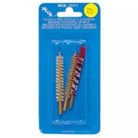 Blister de 3 brosses pour armes a canon raye 5 5 6 et 7mm