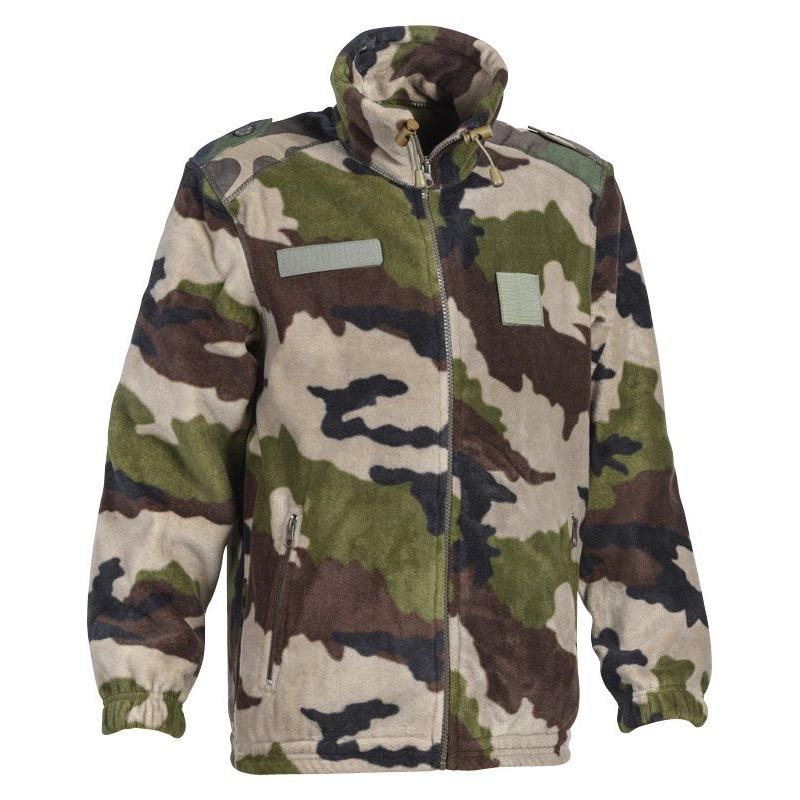 Blouson percussion polaire enfant camo chasseur et compagnie 1
