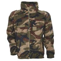 Blouson percussion polaire enfant camo chasseur et compagnie