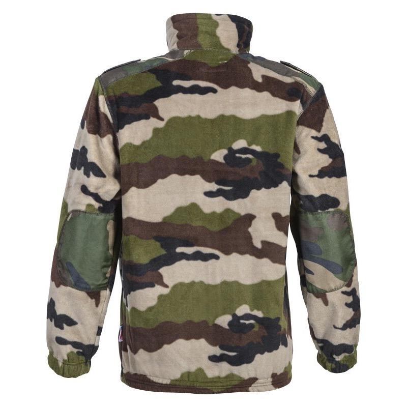 Blouson percussion polaire enfant camo chasseur et compagnie1