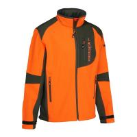 Blouson softshell kaki orange