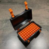 Boite a munitions 50 compartiments calibre 338 fabrique en france 1