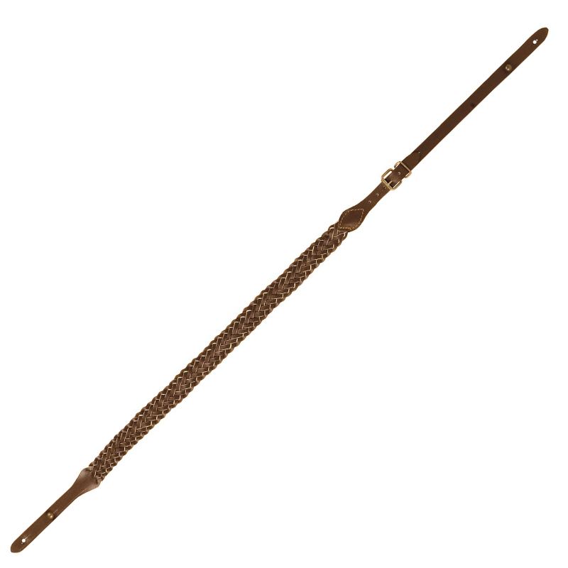 Bretelle a fusil cuir tresse de la marque country sellerie