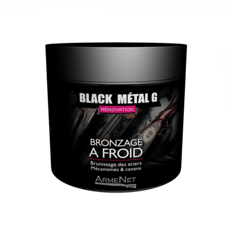 Bronzage a froid en gel 250ml armenet black metalg pour arme