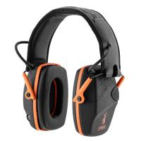 Casque e lectronique spika fin pour rame a feu noir et orange1