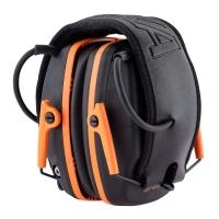 Casque e lectronique spika fin pour rame a feu noir et orange3