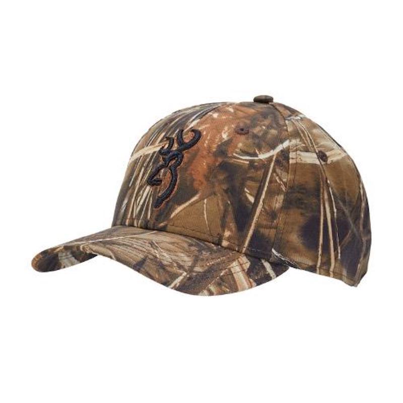 Casquette browning duck fever camouflage realtree max4 1