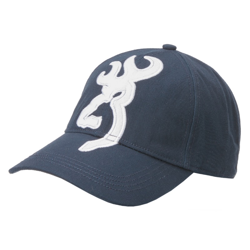 Casquette browning navy buck tir sportif sur cible ball trap