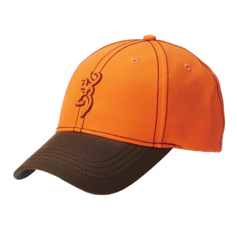 Casquette browning opening day blaze orange et brun marron