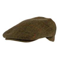 Casquette classique jack pyke marron en tweed anglaise