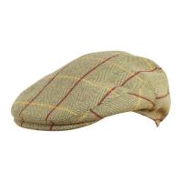 Casquette classique jack pyke vert clair en tweed anglaise