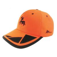Casquette verney carron rapace orange en ripstop enduit pu
