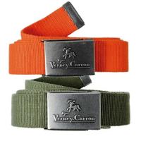 Ceinture en toile verney carron halifax vert ou orange