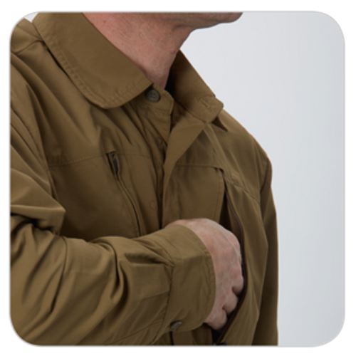 Chemise de chasse browning savannah ripstop kaki anti uv 1