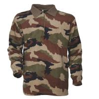 Chemise militaire f1 polaire camo ce chasseur et compagnie