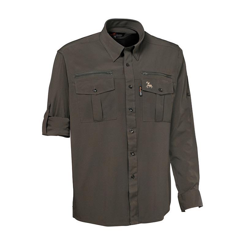 Chemise verney carron antitic grouse kaki