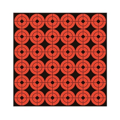 Cible orange adhe sive 2 5 cm plinkshot