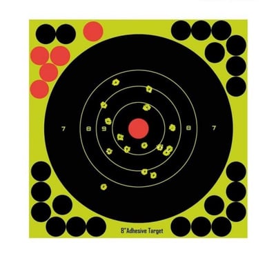 Cible re active adhe sive 20 cm plinkshot