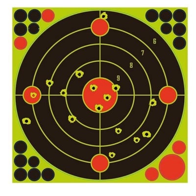 Cible re active adhe sive 30 cm plinkshot