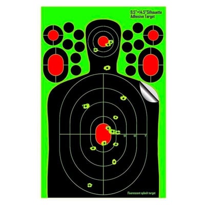 Cible re active adhe sive silhouette plinkshot