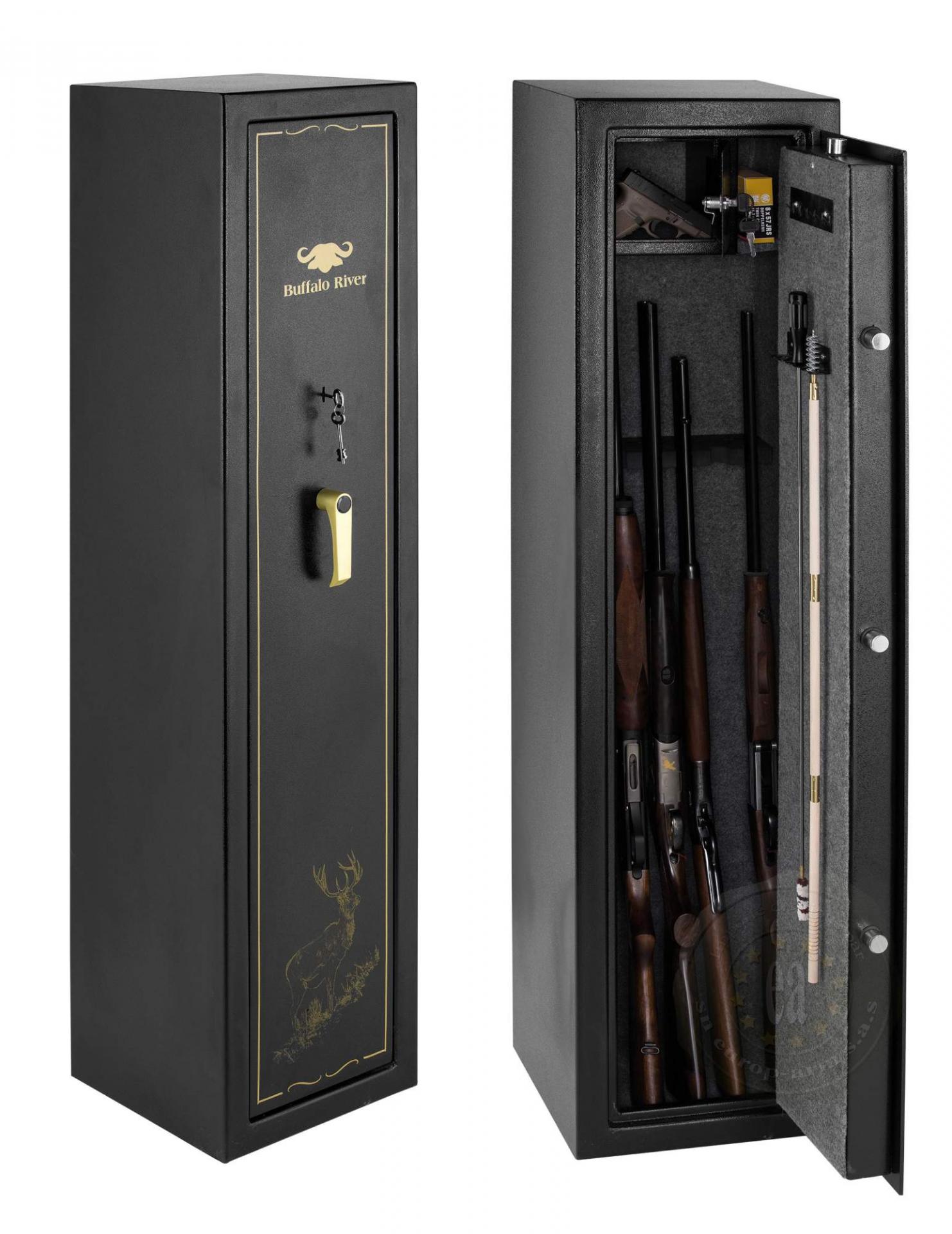 coffre fort 7 armes fusil carabine de chasse buffalo river