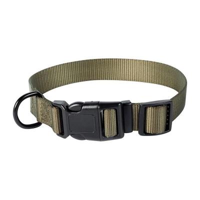 Collier chien imputrescible kaki stepland