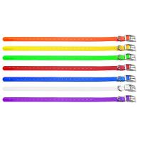 Collier pour chien fluo en polyure thane tre s solide long 60