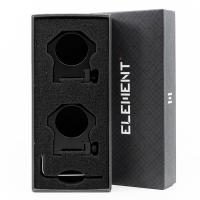 Collier pour lunette 30 mm sur weaver picatinny element optics accu lite1