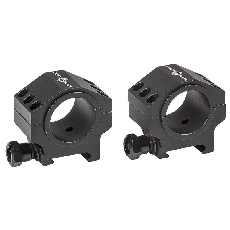 Collier sightmark tactical bas 25 4 ou 30mm picatinny weaver
