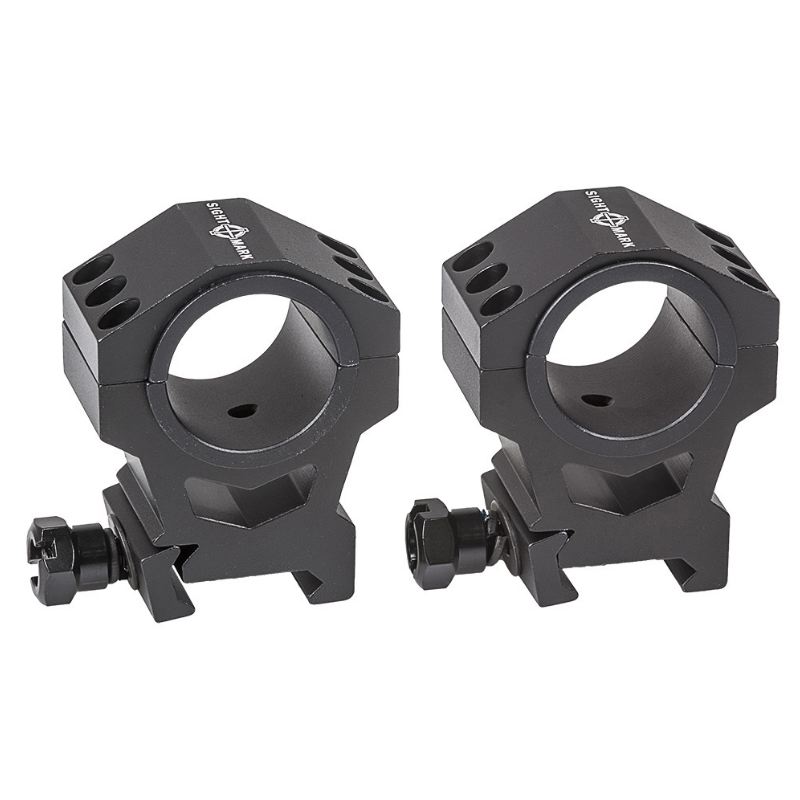 Collier sightmark tactical haut 25 4 30mm picatinny weaver