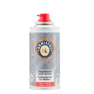 De graissant pour arme armistol aerosol 150ml