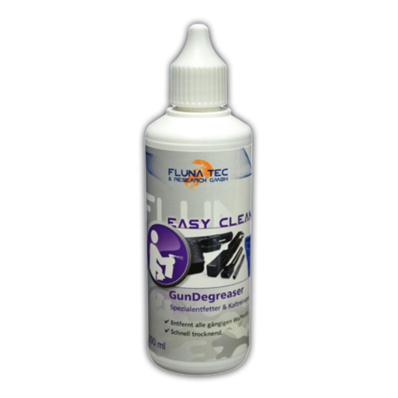 Degraissant pour arme fluna tec gundegreaser huiles graisses