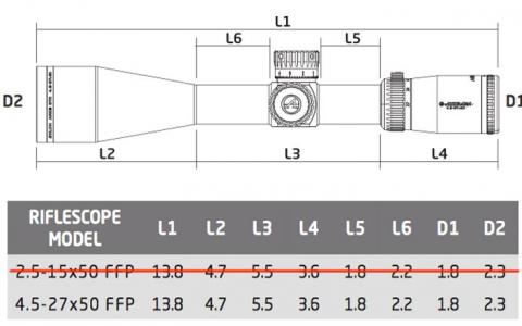 Dimensions athlon ares btr hd 4 5 27x50 aplr3 ffp