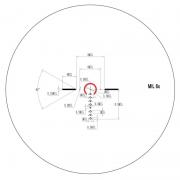 Dimensions reticule tactique lunette valiant kronos 1 6x24