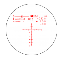 Element hypr 7 reticule numerique balistique