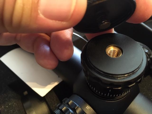 Element optics helix 6 24x50 tourelle demontable sans outil