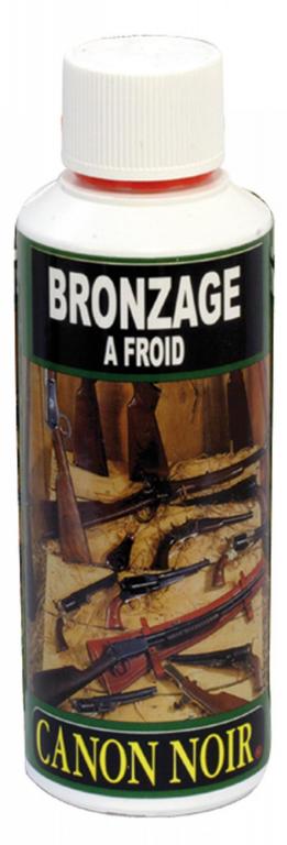 bronzage à froid canon noir