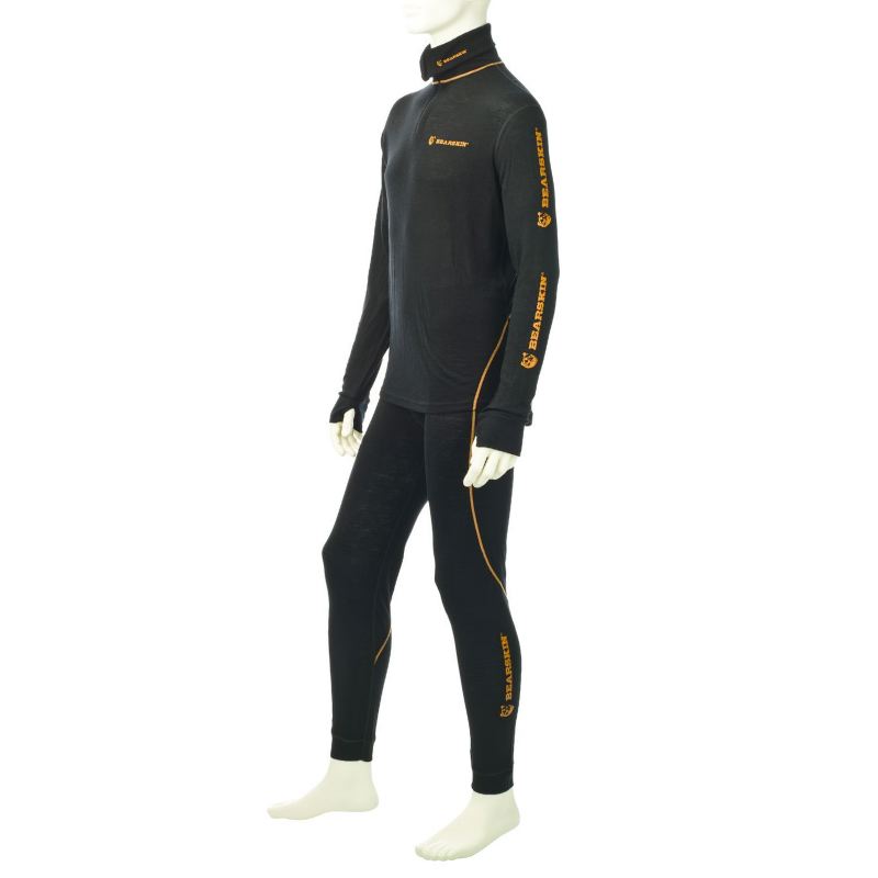 Ensemble sous ve tement chaud en laine merinos bearskin